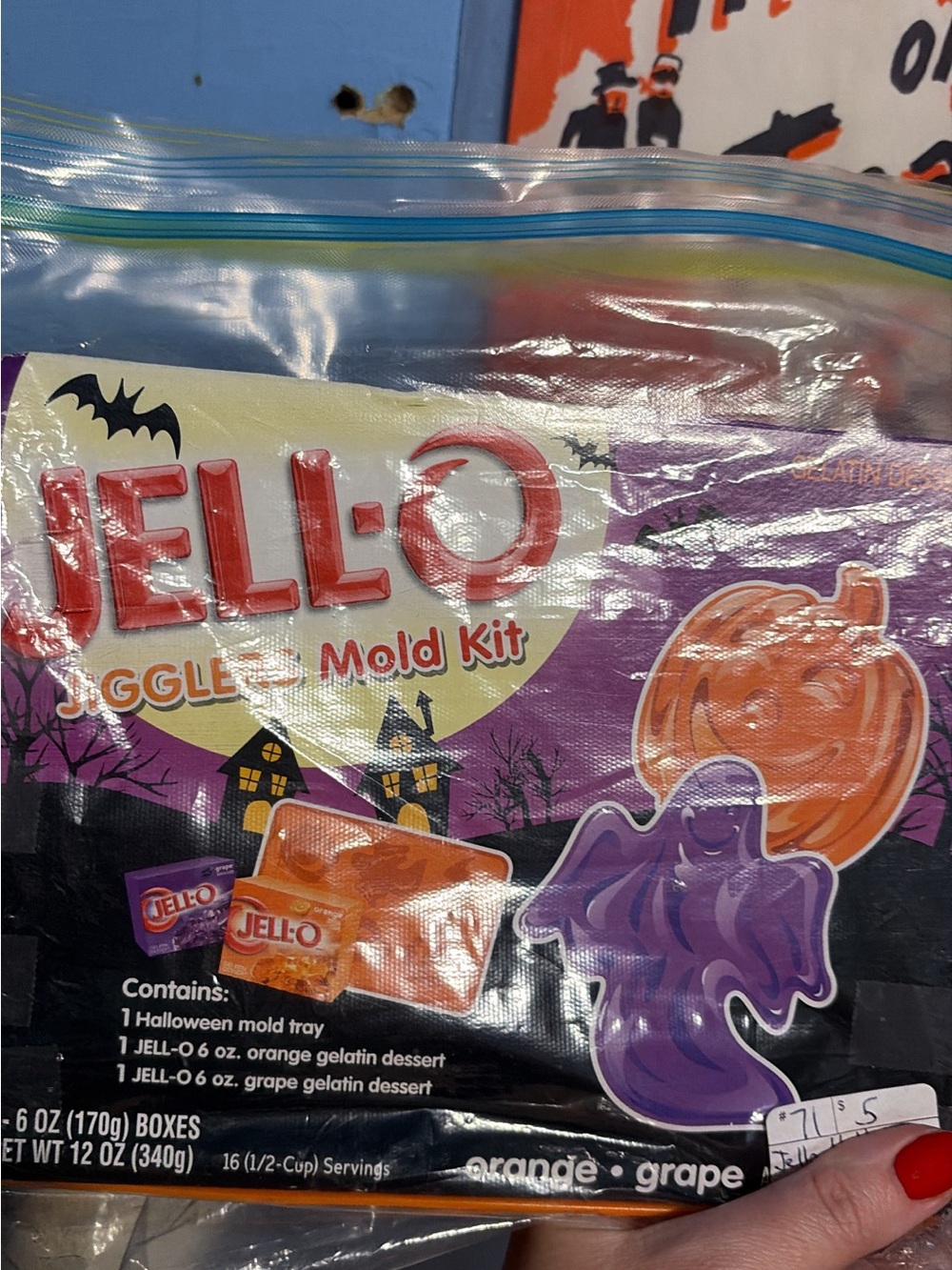 Jello Halloween mold